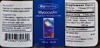 Allergy Research Group Mycocyclin - supplement
