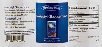 Allergy Research Group N-Acetyl Glucosamine - supplement