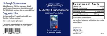 Allergy Research Group N-Acetyl Glucosamine - supplement