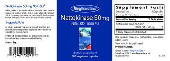 Allergy Research Group Nattokinase 50 mg NSK-SD 1000 FU - supplement