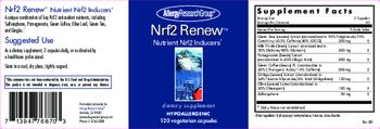 Allergy Research Group Nrf2 Renew Nutrient Nrf2 Inducers - supplement