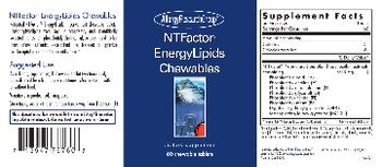 Allergy Research Group NTFactor EnergyLipids Chewables - supplement