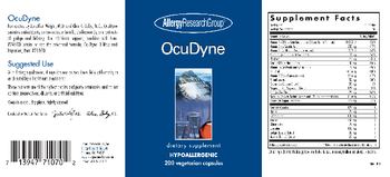 Allergy Research Group OcuDyne - supplement