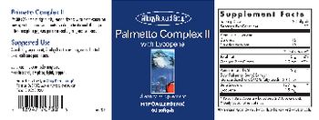 Allergy Research Group Palmetto Complex II - supplement