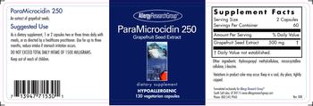 Allergy Research Group ParaMicrocidin 250 - supplement