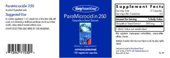 Allergy Research Group ParaMicrocidin 250 - supplement