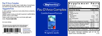 Allergy Research Group Pau d'Arco Complex - supplement