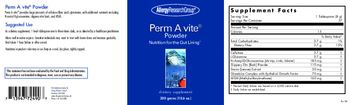 Allergy Research Group Perm A Vite Powder - supplement