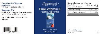 Allergy Research Group Pure Vitamin C - supplement