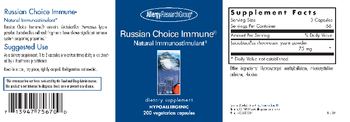 Allergy Research Group Russian Choice Immune - supplement