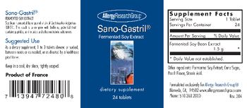 Allergy Research Group Sano-Gastril - supplement