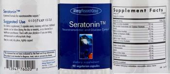 Allergy Research Group Seratonin - supplement