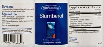 Allergy Research Group Slumberol - supplement