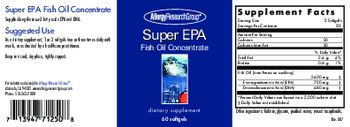 Allergy Research Group Super EPA - supplement
