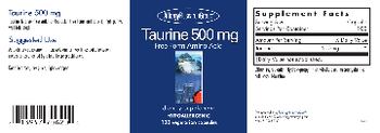 Allergy Research Group Taurine 500 mg - supplement