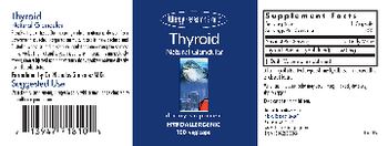 Allergy Research Group Thyroid Natural Glandular - supplement