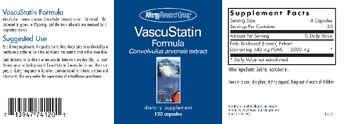 Allergy Research Group VascuStatin Formula - supplement