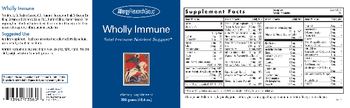 Allergy Research Group Wholly Immune - supplement