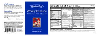 Allergy Research Group Wholly Immune - supplement