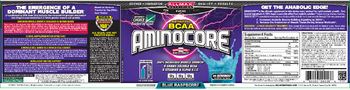 AllMax Nutrition Aminocore Blue Raspberry - supplement