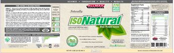 AllMax Nutrition IsoNatural Whey Protein Isolate Vanilla - protein supplement