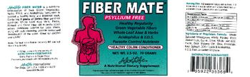 Aloe Life Fiber Mate - a nutritional supplement