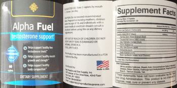 Alpha Fuel Alpha Fuel Testosterone Support - supplement