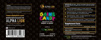 Alpha Lion Gains Candy - supplement