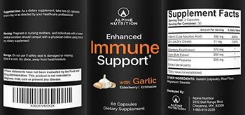 Alpine Nutrition Enhanced Immune Support - supplement