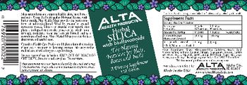 Alta Health Products Herbal Silica - supplement