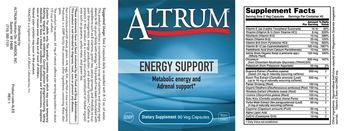Altrum Energy Support - supplement