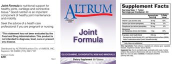 Altrum Joint Formula - supplement