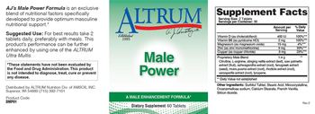 Altrum Male Power - supplement
