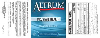 Altrum Prostate Health - supplement