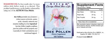 Altrum Superfood Bee Pollen - supplement