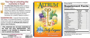 Altrum Ultra Daily Enzymes - supplement
