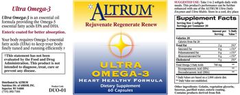 Altrum Ultra Omega-3 - supplement