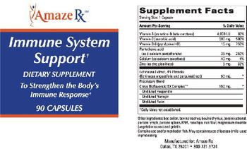 AmazeRx Immune System Support - supplement