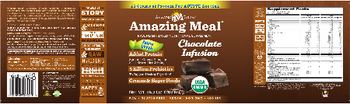 Amazing Grass Amazing Meal Chocolate Infusion - raw plantbased nutritional supplement