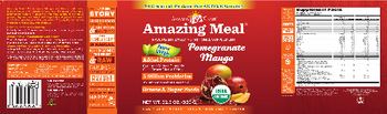 Amazing Grass Amazing Meal Pomegranate Mango - raw plantbased nutritional supplement