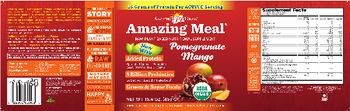 Amazing Grass Amazing Meal Pomegranate Mango - raw plantbased nutritional supplement