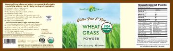 Amazing Grass Gluten Free & Raw Wheat Grass Powder - 