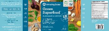 Amazing Grass Green Superfood Alkalize & Detox Simply Pure - whole food supplement