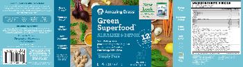Amazing Grass Green Superfood Alkalize & Detox - whole food supplement
