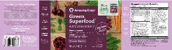 Amazing Grass Green Superfood Antioxidant Sweet Berry - whole food supplement