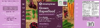 Amazing Grass Green Superfood Antioxidant Sweet Berry - whole food supplement