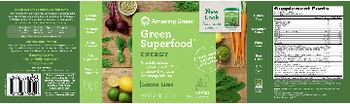 Amazing Grass Green Superfood Energy Lemon-Lime - whole food supplement