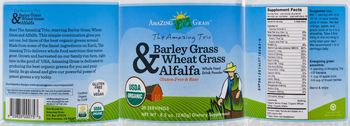 Amazing Grass The Amazing Trio Barley Grass Wheat Grass & Alfalfa - supplement