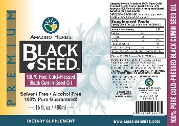 Amazing Herbs Black Seed - supplement