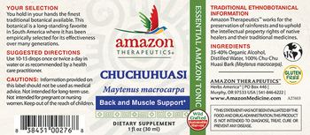 Amazon Therapeutics Chuchuhuasi - supplement